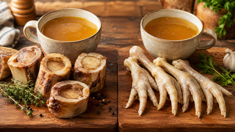 Beef vs Chicken Bone Broth: Which Has More Collagen?