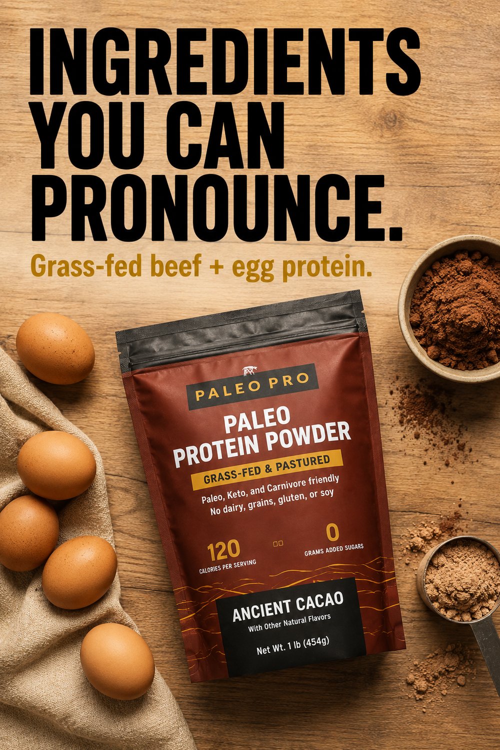 No proprietary blends. No mystery fillers.