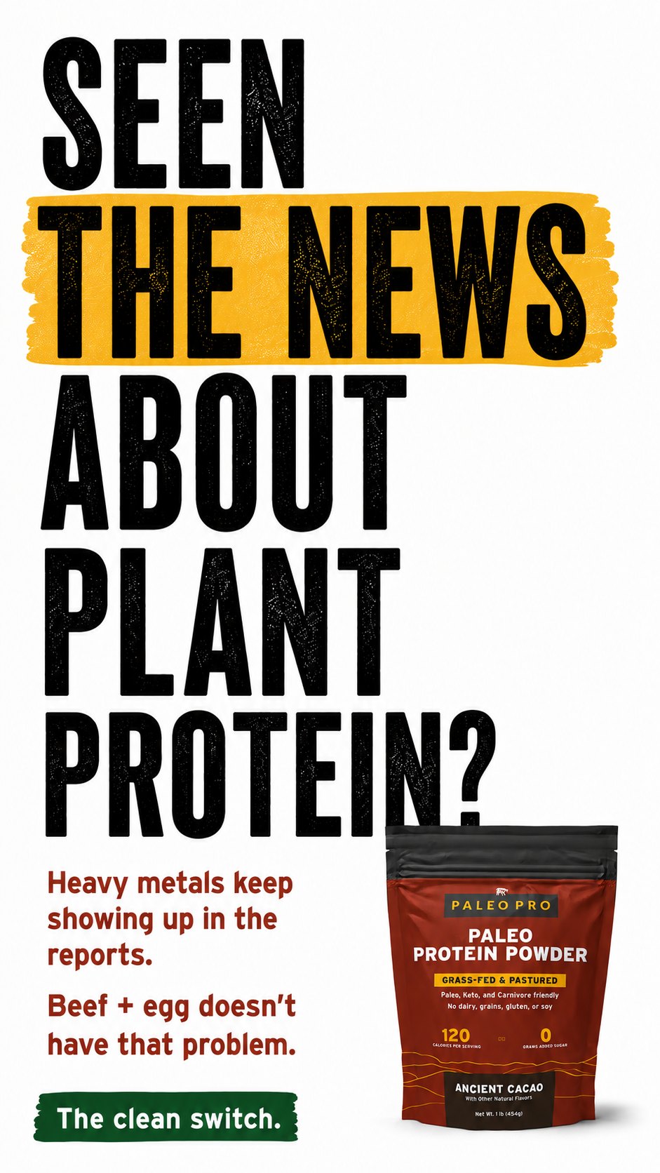 Heavy metals keep showing up in the reports.