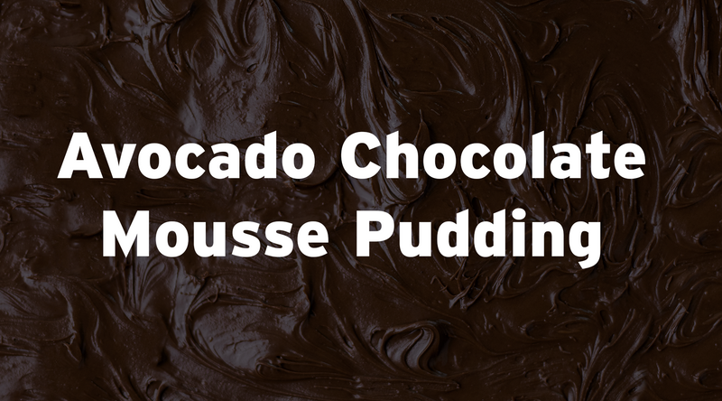 Paleo Avocado Chocolate Mousse/Pudding