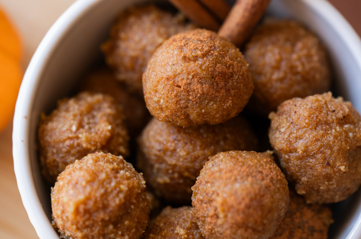 Pumpkin Powered Paleo Protein Balls