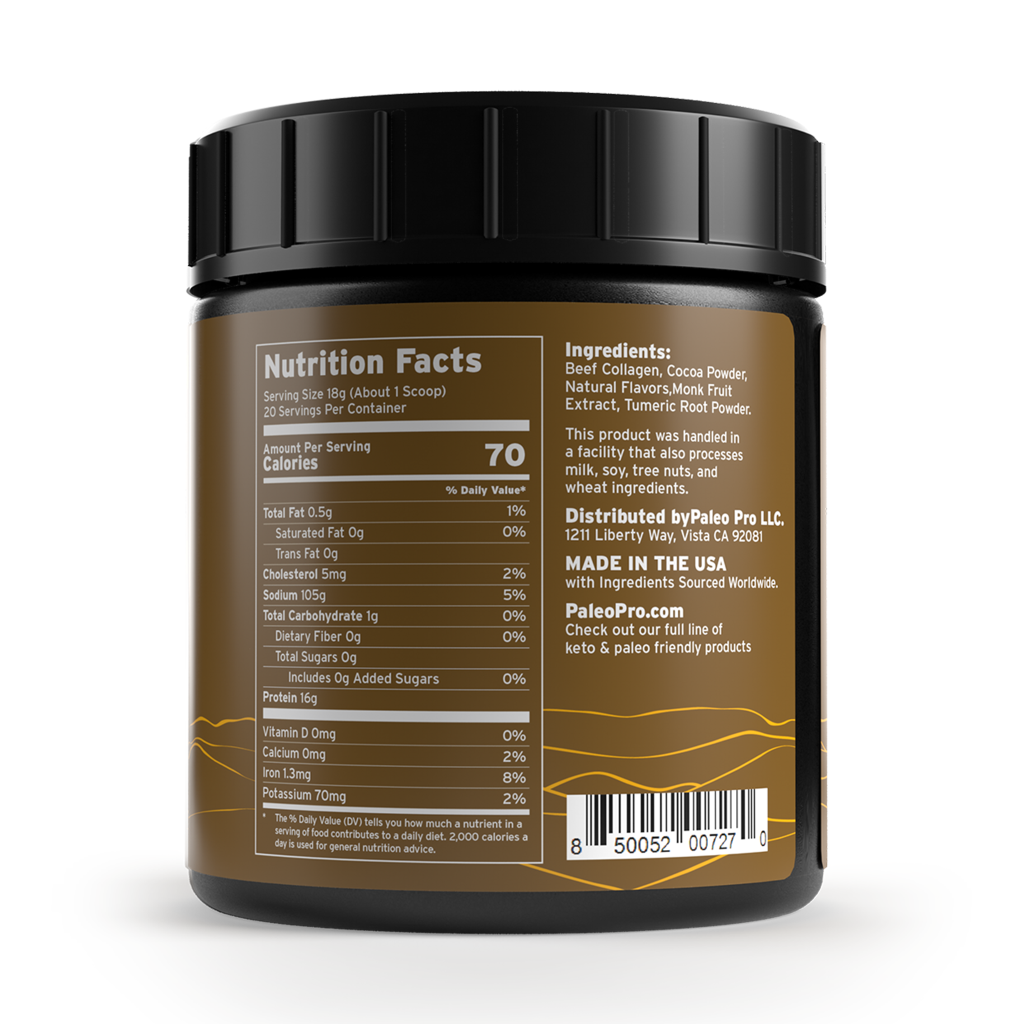 Grass-Fed Bone Broth Collagen + Turmeric