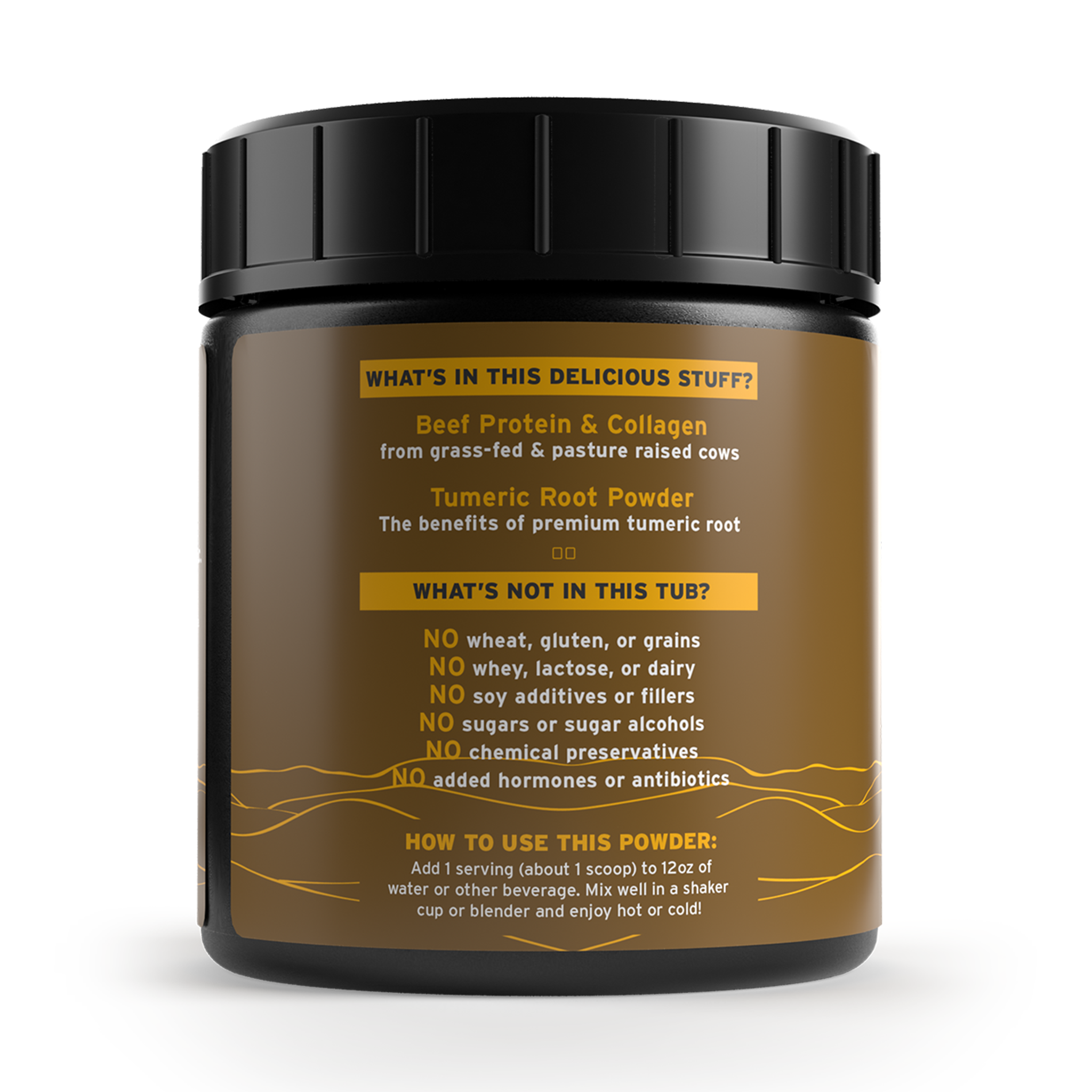 Grass-Fed Bone Broth Collagen + Turmeric