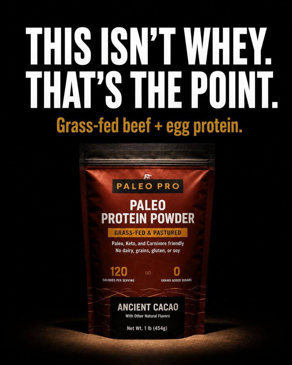 This isn't whey, that's the point