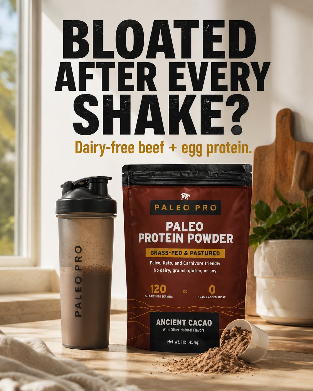 The post-shake bloat ends here